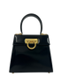 Iconic Top Handle, 790&euro;, Bolso, Negro, Animal - Piel, Vista frontal